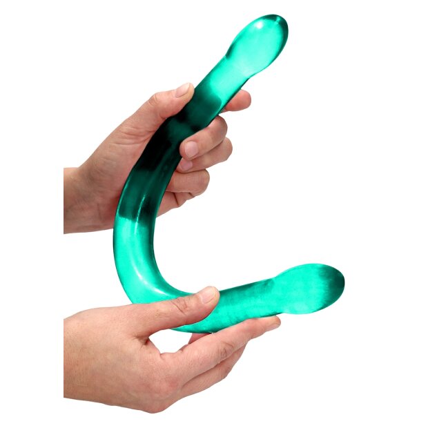 RealRock Non-Realistic Double Dong Doppeldildo Türkis 42 cm