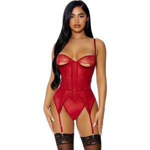 Forplay Peek Show Body Set rouge XL