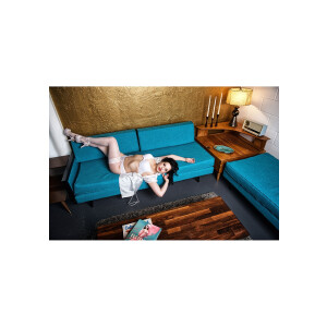 Kixies Brooke Leanne halterlose Strümpfe transparent...