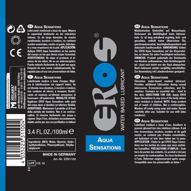 Kiotos EROS Aqua Sensations 100ml