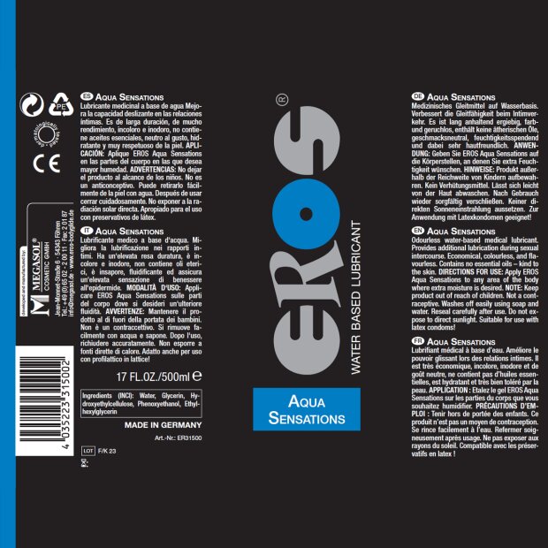 Kiotos EROS Aqua Sensations 500ml