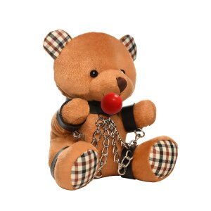 Gagged Teddy Bear Plush