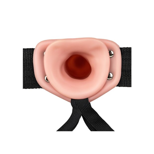 Vibrating Hollow Strap-On without Balls - 27 cm