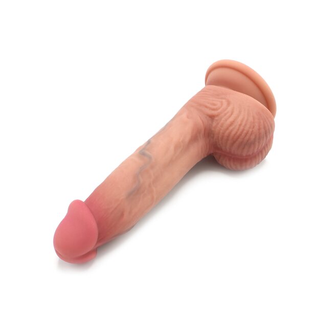Kiotos COX 046 Real Silicone Dildo Beige 20 cm