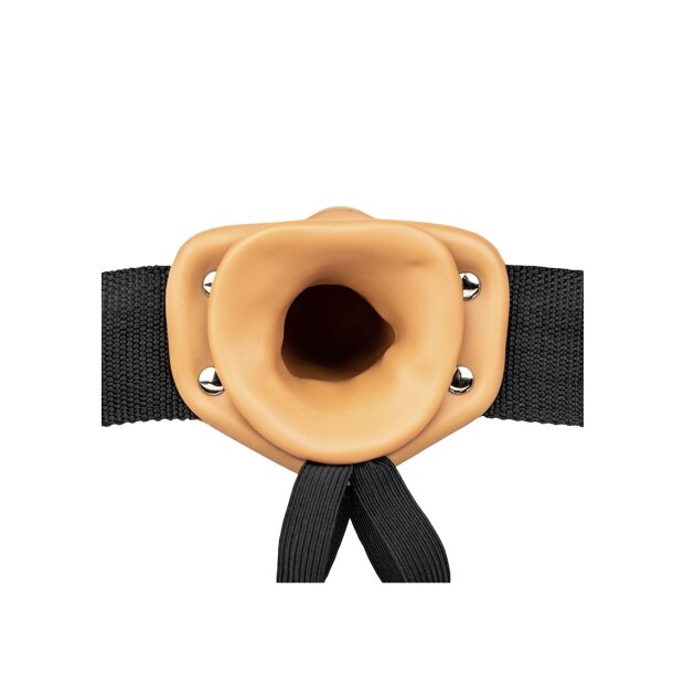 Vibrating Hollow Strap-On without Balls - 27 cm