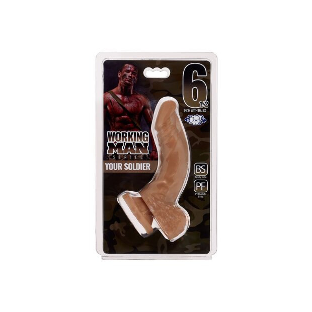 Cloud 9 Working Man - Your Soldier Dildo - 6.5" / 16,5 cm
