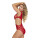 Magic Silk - Seamless Teddy - One Size - Red