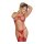Magic Silk - Seamless Body Stocking and G-Set - One Size - Red