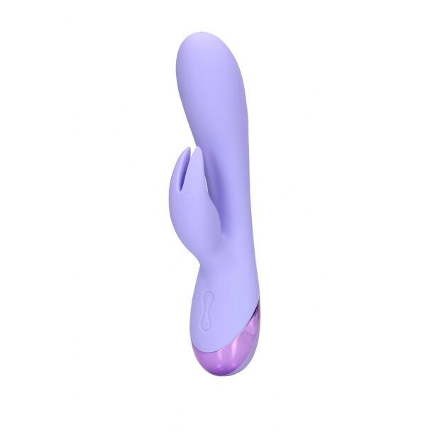 Loveline Rabbit Vibrator mit Klitorisstimulation Lila 20 cm
