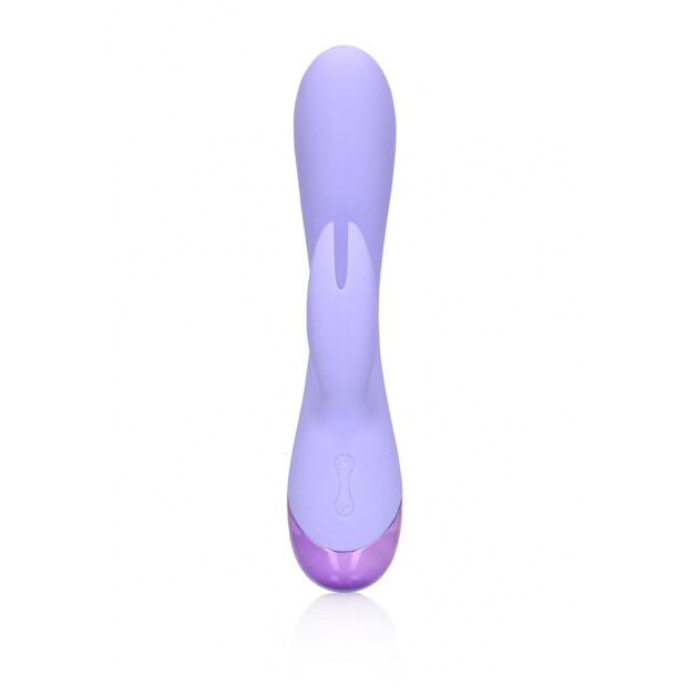 Loveline Rabbit Vibrator mit Klitorisstimulation Lila 20 cm