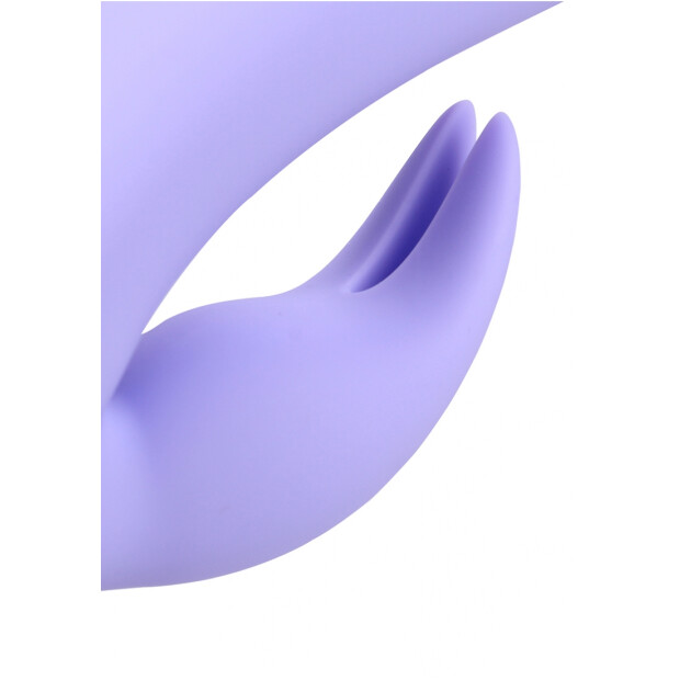 Loveline Rabbit Vibrator mit Klitorisstimulation Lila 20 cm