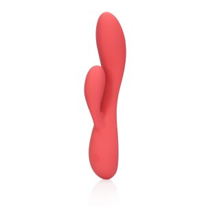 Loveline Glatter ultra softer Silikon Rabbit-Vibrator...