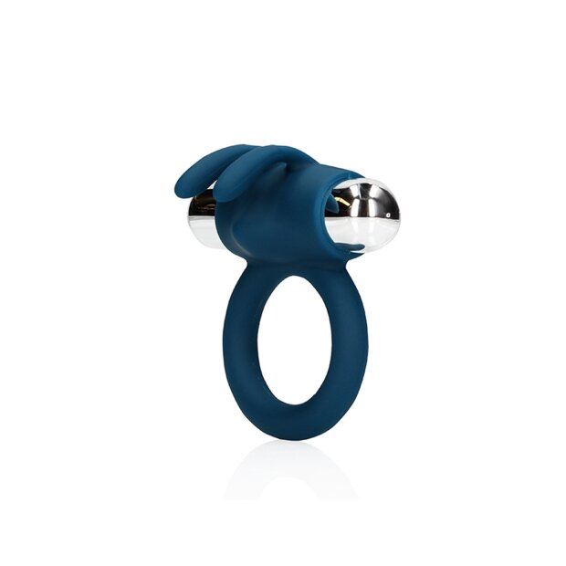 Loveline Vibrating Rabbit Penis Ring blue