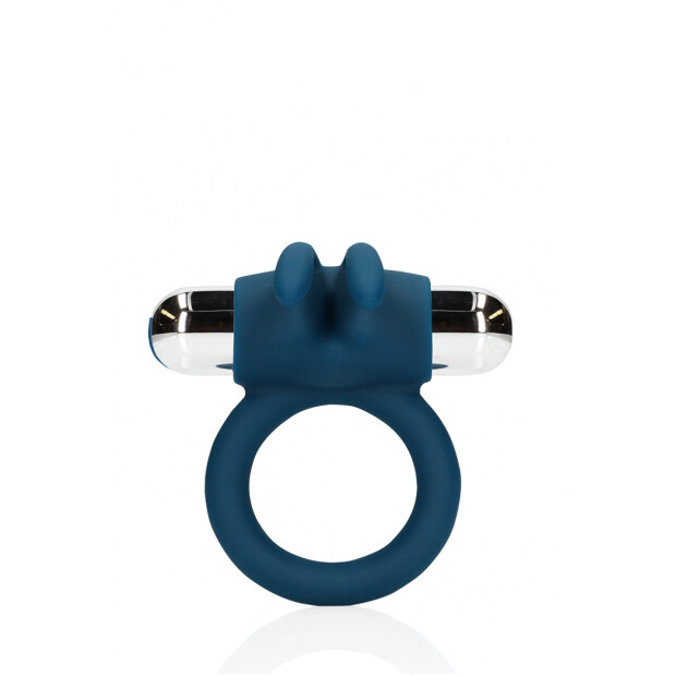 Loveline Vibrating Rabbit Penis Ring blue