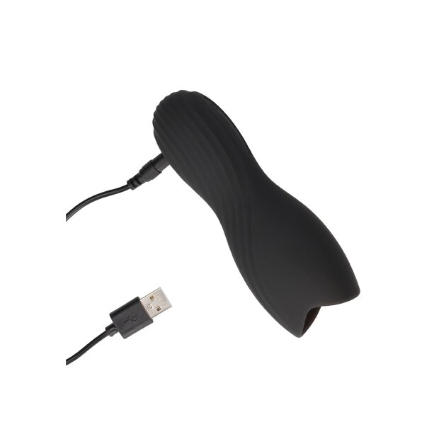 Loveline Lakritz Vibrierender Masturbator Eichelstimulator