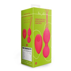 Loveline Vibro Egg avec télécommande rouge...