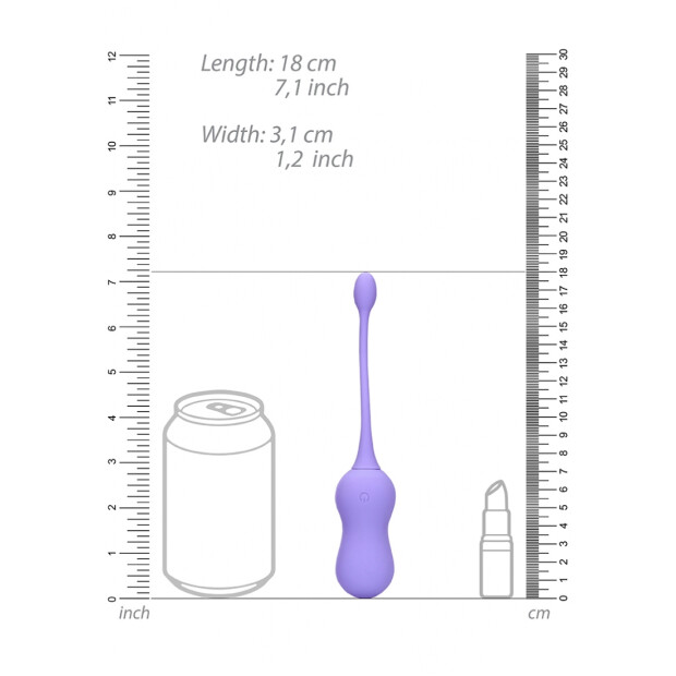 Loveline Vibro Ei mit Fernbedienung Vibro-Ei Lila 6,7 cm ⌀ 3,1 cm