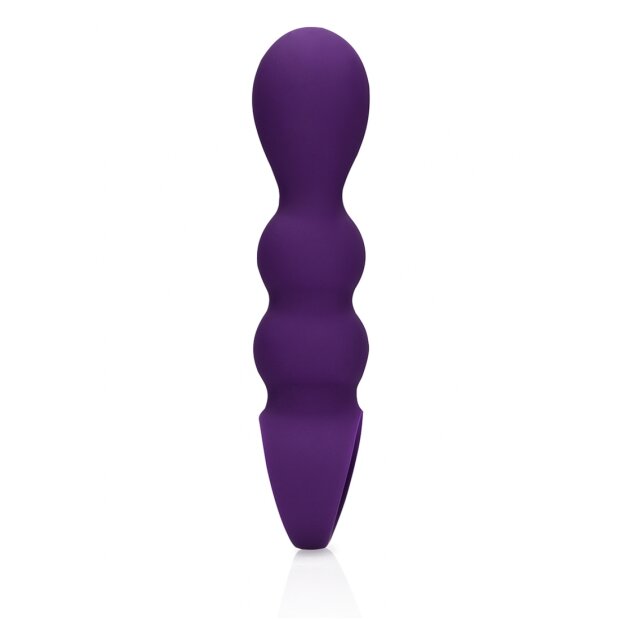 Loveline Tropfenförmiger Anal Vibrator Lila 16,6 cm ⌀ 3,6 cm