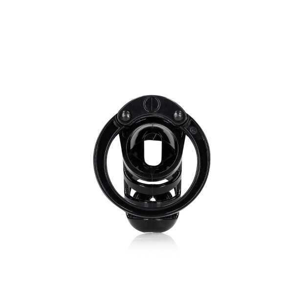 ManCage modèle 25 cage de chasteté noir 9 cm