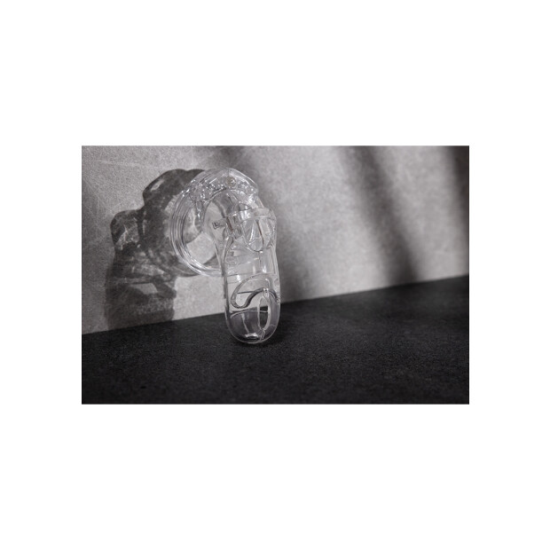 ManCage Modell 26 Keuschheitskäfig transparent 11,5 cm