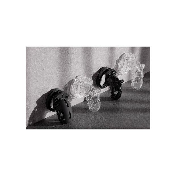 ManCage Modell 26 Keuschheitskäfig transparent 11,5 cm