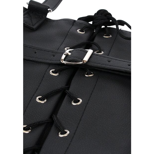 Shots Armfessel mit Schnürung schwarz