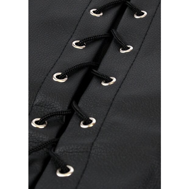 Shots Armfessel mit Schnürung schwarz