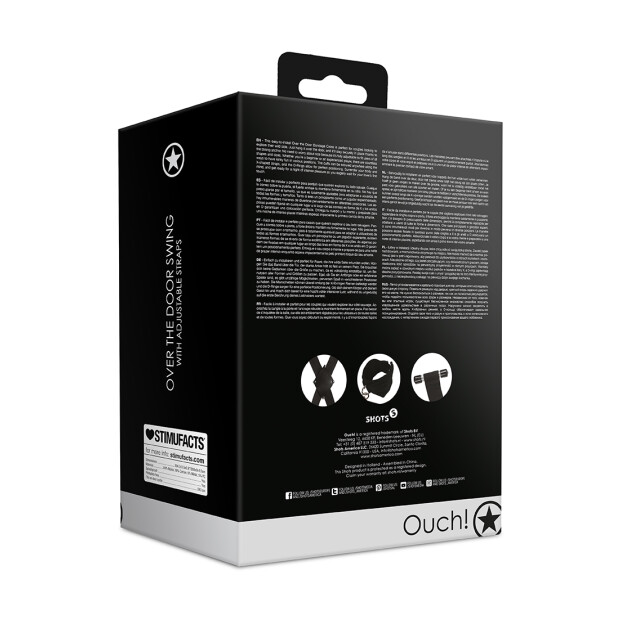 Shots Türrahmen Bondage Kreuz schwarz