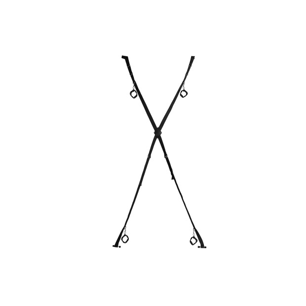 Shots Türrahmen Bondage Kreuz schwarz