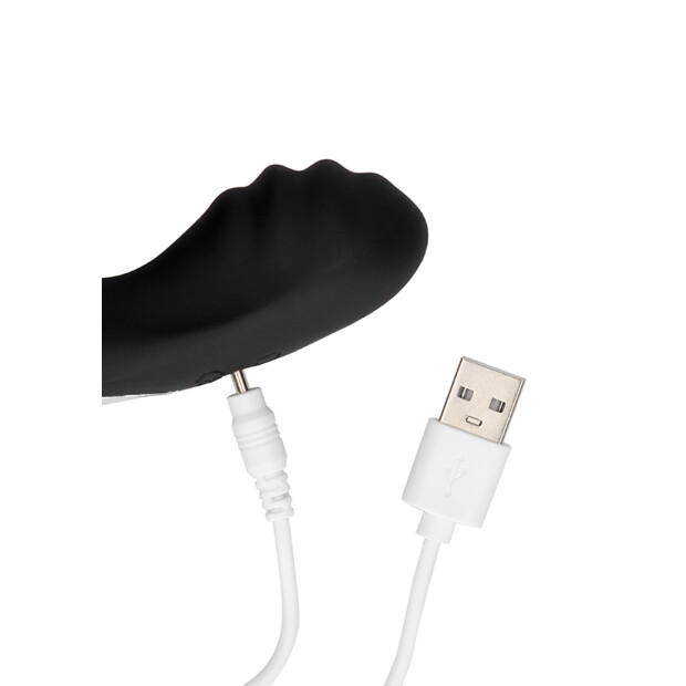 Shots - Ouch! Vibro Prostata Massager Prostatamassager Schwarz ⌀ 3,4 cm