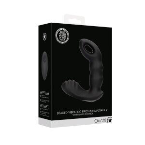 Shots Vibro Prostate Massager Metallic Black