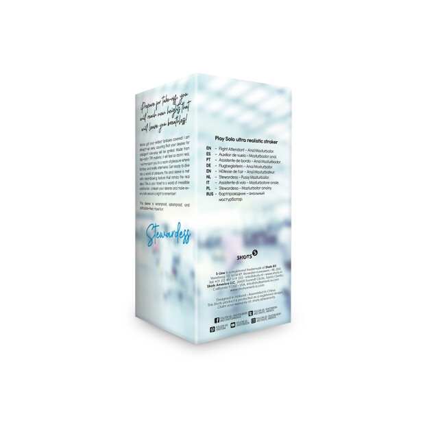 S-Line Flight Attendant anal Masturbateur