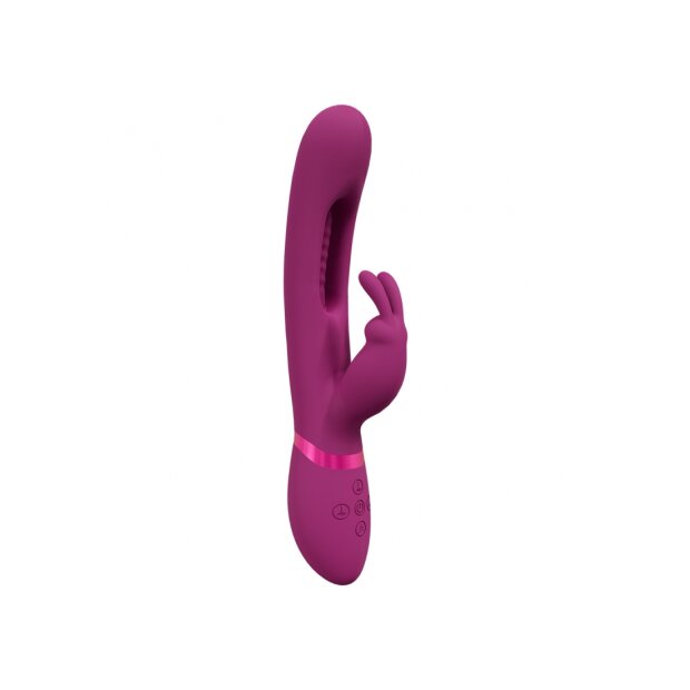 VIVE - Mika - Triple Rabbit with G-Spot Flapping - Pink