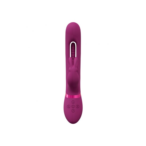 VIVE - Mika - Triple Rabbit with G-Spot Flapping - Pink