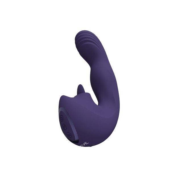 Yumi - Triple G-Spot Finger Motion Vibrator - Purple