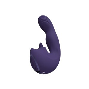 Yumi - Triple G-Spot Finger Motion Vibrator - Purple