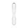 Dazzling Crystal 1 - Glass Dildo - Transparent