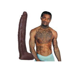 Doc Johnson Signature Cocks Damion Dayski Dildo Brown 30...