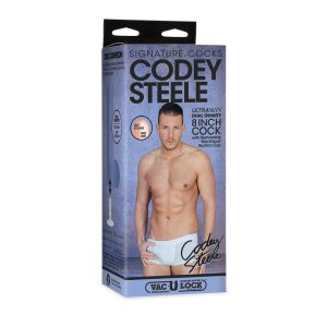 Doc Johnson Codey Steele Realistic ULTRASKYN Dildo...