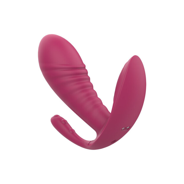 Dream Toys Essentials Triple Pleasure Vibe Vibrator Pink 11,8 cm
