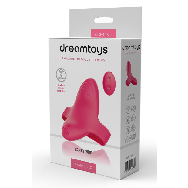 Dream Toys Essentials Panty Vibe Vibrator Pink 8 cm