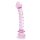 Dream Toys Glaze Glass Rosebud Spiral G-Spot Glasdildo Pink 22,8 cm