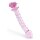 Dream Toys Glaze Glass Rosebud Spiral G-Spot Glasdildo Pink 22,8 cm