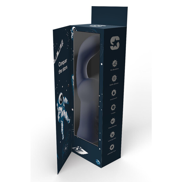 Dream Toys Star Trooper Shuttle Strong Prostatamassager Schwarz ⌀ 4 cm