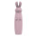 Dream Toys Nude Rabbit Massager Vibrator Pink 14,3 cm ⌀ 3,5 cm