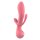 Dream Toys Amour Triple Pleasure Claire Vibrator Pink 22 cm ⌀ 4,1 cm