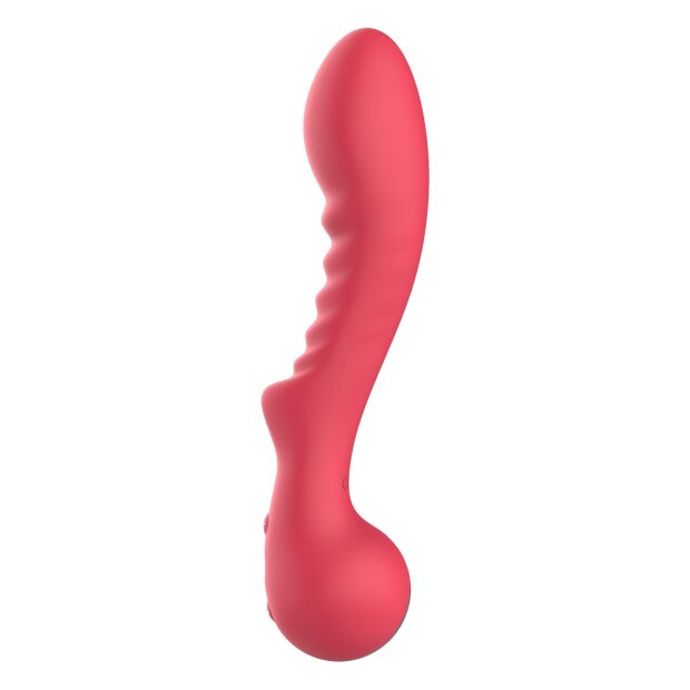 Dream Toys Amour Flexible G-Spot Vibe Aimee Vibrator Rosa 22 cm ⌀ 3,7 cm