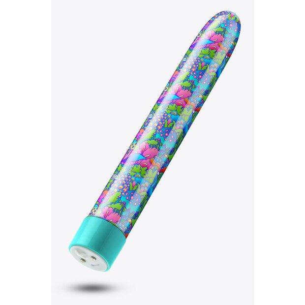 Limited Addiction Utopia 7 Inch Rechargeable Vibe Aqua