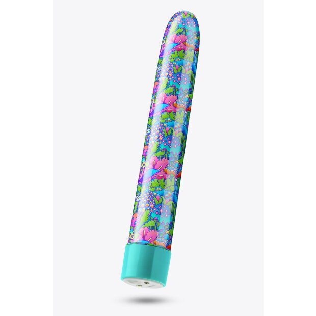 Limited Addiction Utopia 7 Inch Rechargeable Vibe Aqua