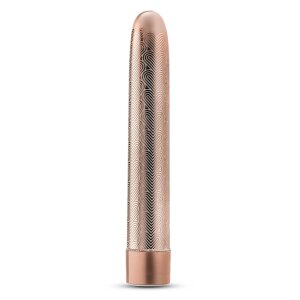 The Collection Lattice 7 Inch Rechargeable Vibe Rose Gold